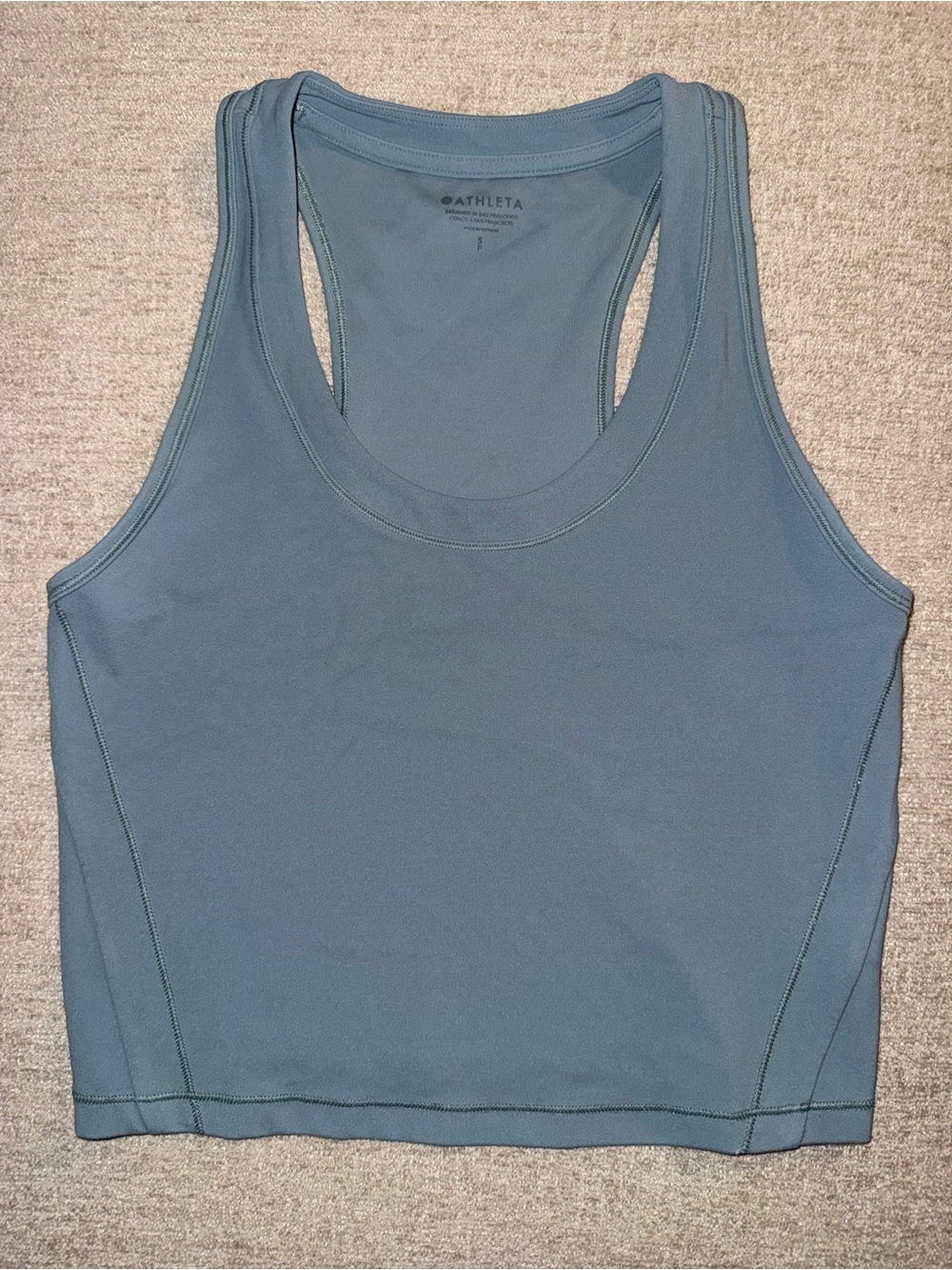 Athleta Racerback Crop Tank